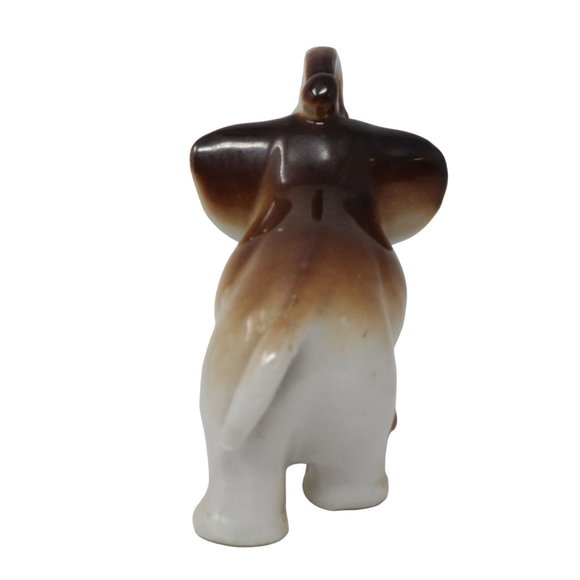 Vintage Elephant Good Luck Trunk Up Porcelain Ceramic Made In Japan Figurine - Picture 4 of 6